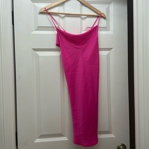 Forever 21 pink slip mini dress